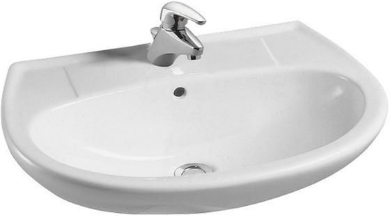 BRIVE washbasin 50 x 43.5 cm - Ref: E1345L-00 - Freestanding 10-year warranty By Jacob Delafon Paris