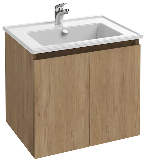 TOLBIAC 60 Furniture Pack, 2 Doors, No Mirror. "Colorado Oak" Finish CEB2356-Ecd By Jacob Delafon Paris