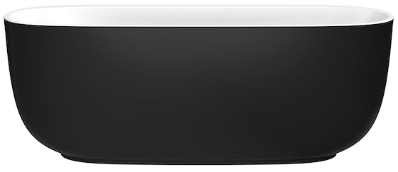 Baignoire BASTILLE îlot 170 x 80 Noir satinée - Immersion profonde, offrant un bain relaxant et enveloppant - Réf : E6D511-S14 6 By Jacob Delafon Paris