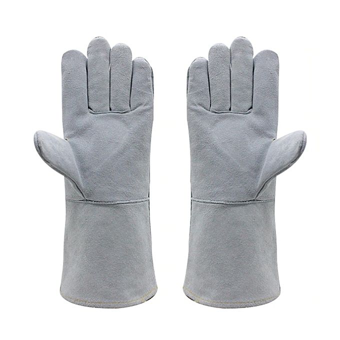 Gants de protection soudure MULLER avec manchettes protection recommandés pour les travaux de décapage, Métallurgie, Galvanisation, Aciéries, Sidérurgie, Soudage, Fonderies.