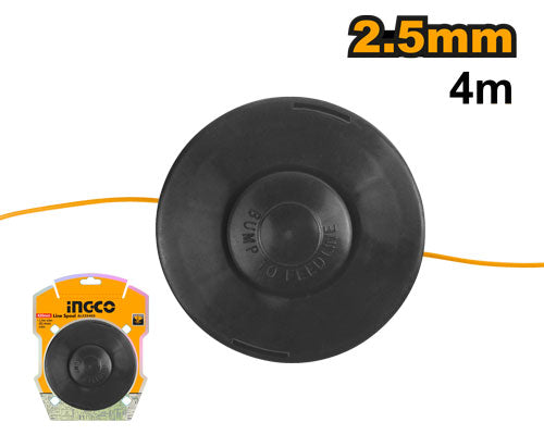 4m spool of 2.5mm diameter line. For GBC petrol brushcutters...
