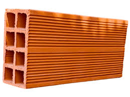 Brique creuse en terre cuite de dimensions 100 × 210 × 250 mm est le standard utilisé pour les cloisons intérieures et les doublages - Conformément à la Norme NM 10.1.042