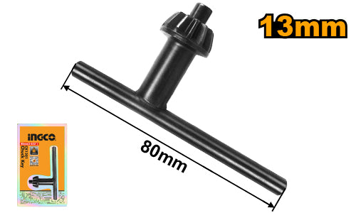 13mm chuck key - Length: 80mm