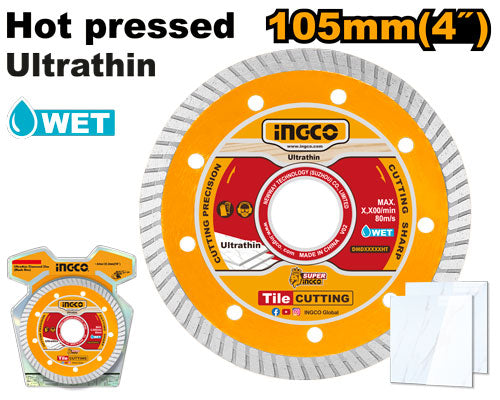 Disque diamant ultra-fin 105x20mm.