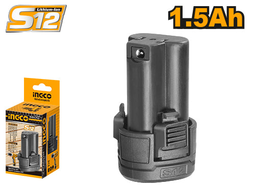 12V 1.5Ah battery compatible with all S12 tools.