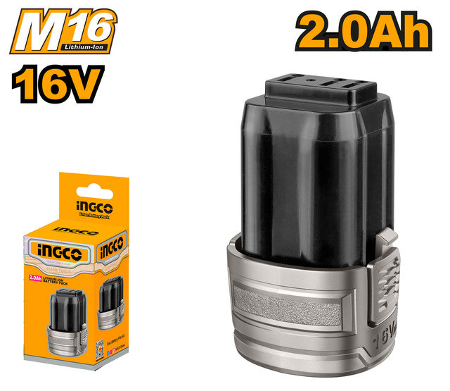 16V 2.0Ah battery for M16 tools.