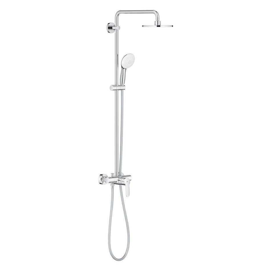 GROHE Tempesta 200 Shower System with single-lever mixer for wall mounting 26244002