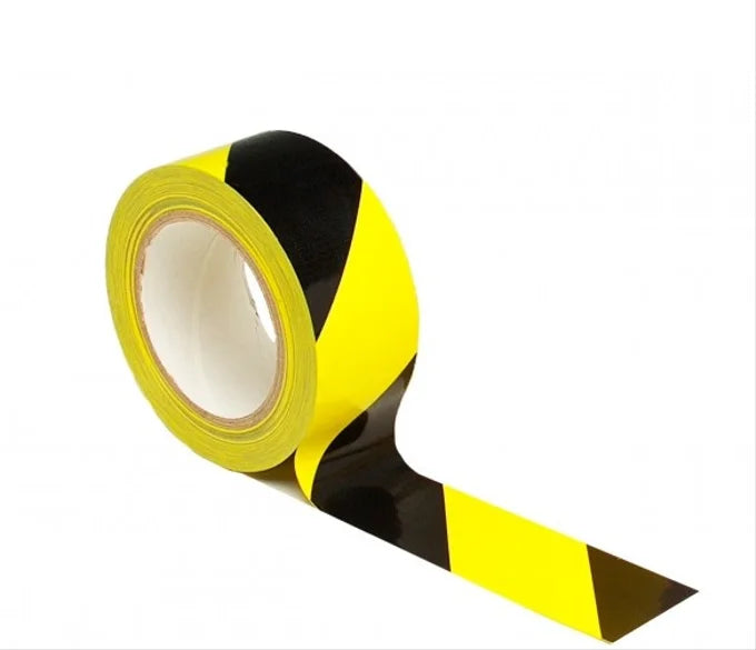 Ruban a coller pvc jaune/noir50mmx33m OCAI  HW5033X