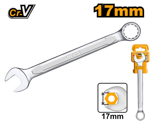 Combination wrench 17mm.