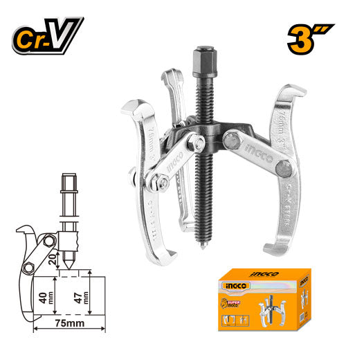 3-jaw puller 3", max force 3000kg.
