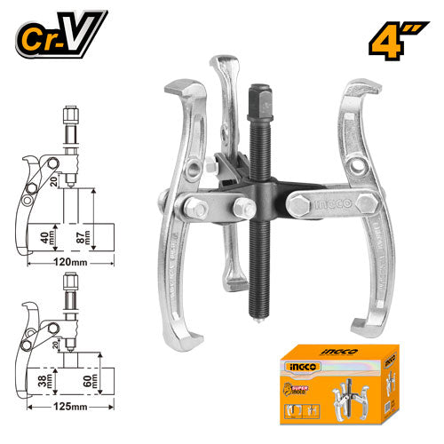 3-jaw puller 4", max force 4000kg.
