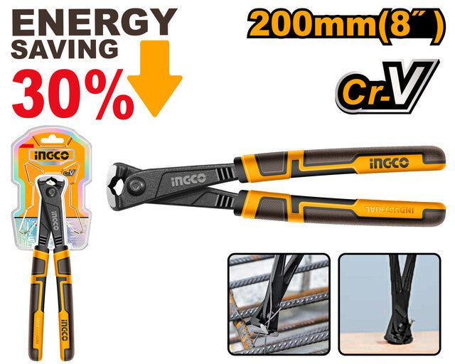 Pince à feuillurer 8" haute performance. Economie d'énergie 30%.