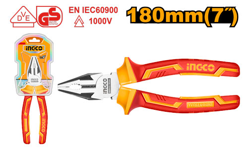 Pince universelle isolée 7" (1000V).