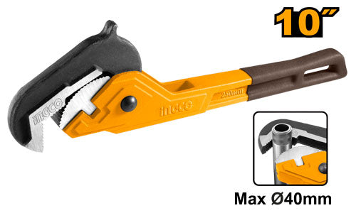 Ratchet wrench 250mm - Size: 10/250mm Clamping diameter: 14-40 mm Carbon Steel