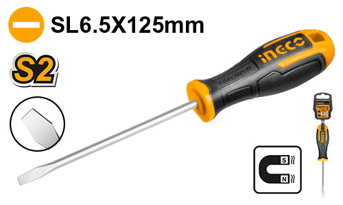 مفك عادة 6.5×125 ملم، S2.