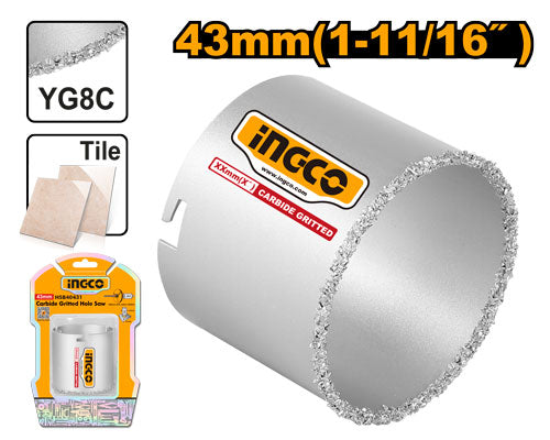 Scie-cloche diamant 43mm.
