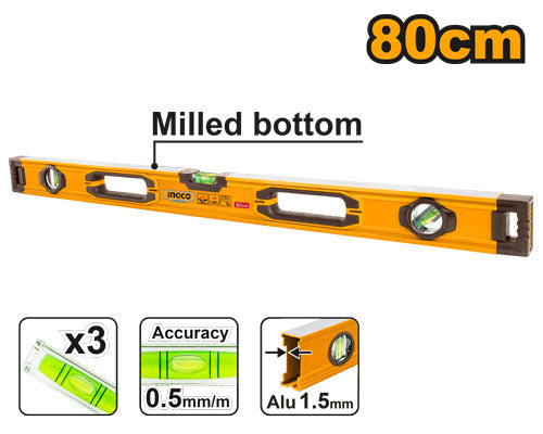 Niveau alu 80cm.
