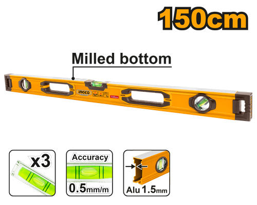 Niveau alu 150cm.