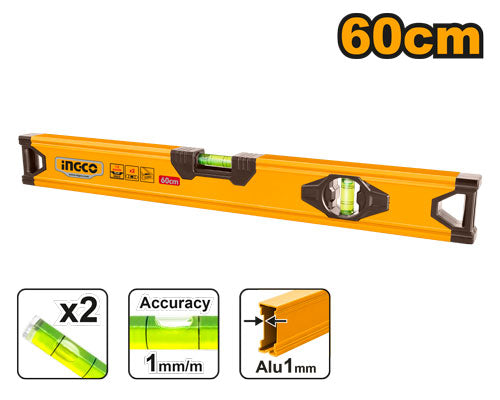Niveau alu 60cm.