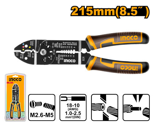 Pince à dénuder 8.5" (215mm).