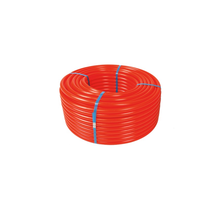 Orange tube for electrical cable protection KAPLAST 4411 - Diameter 9 mm - 50 ML roll - Bendable Deformable Insulating (BDI)