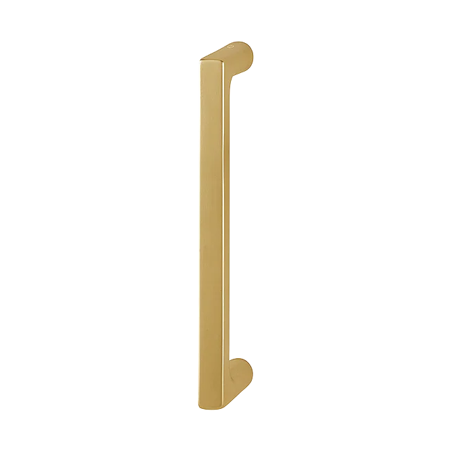 HOPPE DALLAS right-hand door pull 250mm in satin light solid brass or slate grey