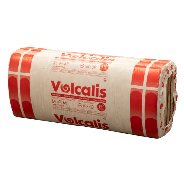 صوف معدني COMFORT VOLCALIS على شكل ألواح مع كرافت 50*600*1350 مم - المقاومة الحرارية (متر مربع كلفن/واط) = 1.35