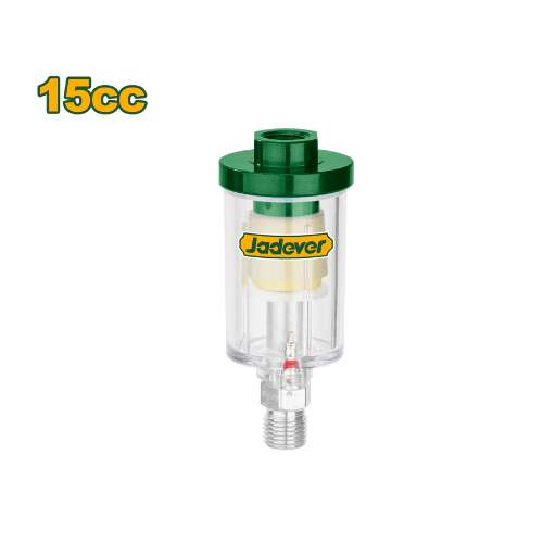 Filtre à air 1 pièce, Taille : 1/4'', Finesse : 40 µm, Capacité : 15 cc, Élément : fibre, Emballé sur carte coulissante JADEVER JDFF2602