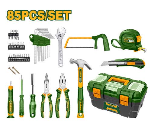 Ensemble d'outils à main de 85 pièces Ensemble d'outils à main de 85 pièces Emballé dans une boîte en plastique JADEVER JDHS3B85