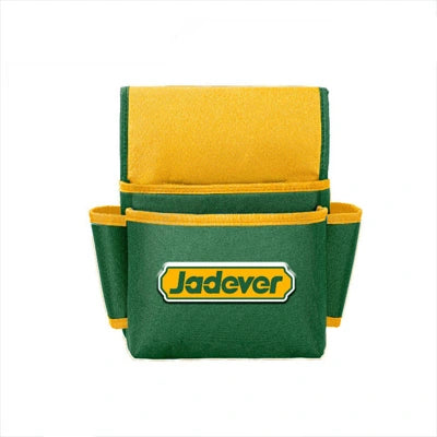 Tool Holder Size: L280 * W275mm
Material: 600D polyester
Max load: 10 kg
Multiple pockets for tools
Can be worn on JADEVER tool belt (JDTG1100)
Packed by JADEVER paper card JDTG2106