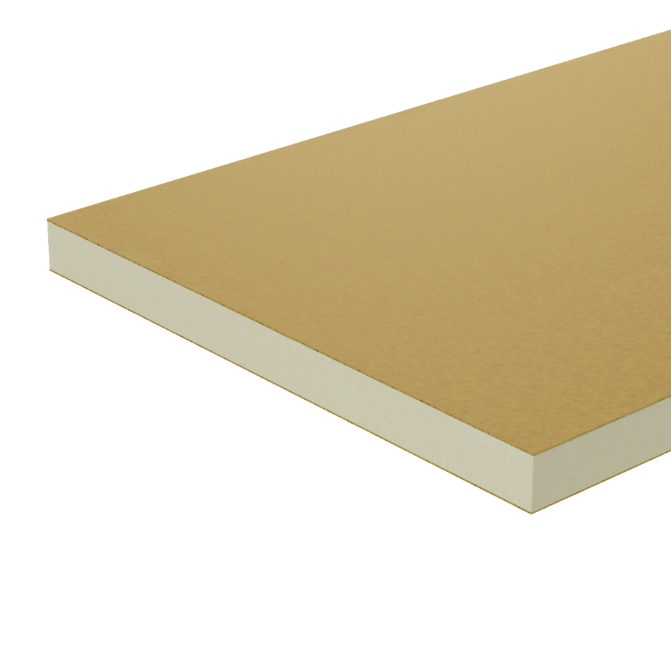 Panneau mousse isolante (PIR) AK40 Kingspan - Dimension : 600 MM X 600 MM Epaisseur 40MM