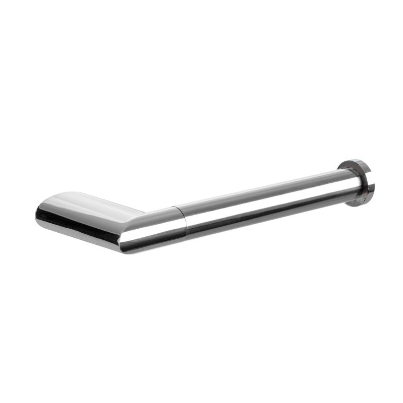 Toilet paper holder in chrome finish combined with stainless steel 65*16*45 mm - RONDA 6646000