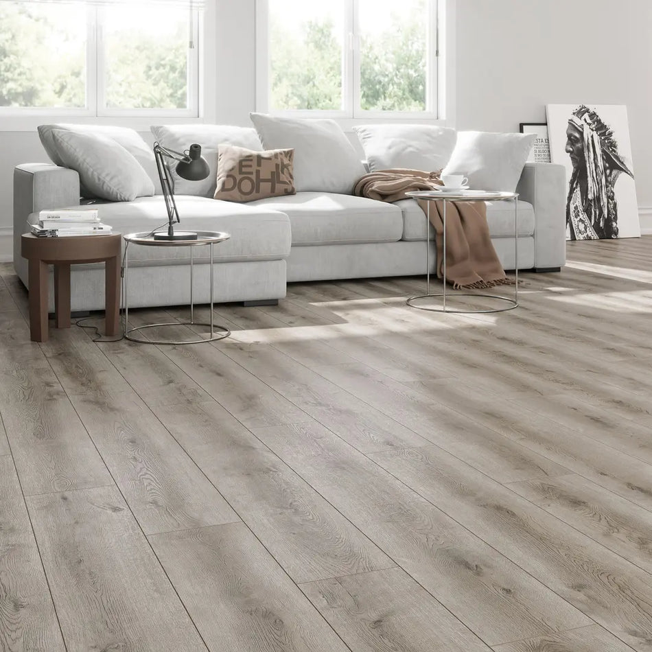 Parquet chêne de RUMELI 724 Premium HDF - AC4-32 usage bureau et résidentiel - LG : 1380MM et Lg 192,5MM