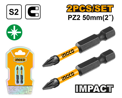 Lot 2 embouts à percussion PZ2 50mm.