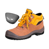 INGCO SB ("Safety Basic") Safety Shoes Equipped with a steel toe cap and midsole, they also feature a dual-density PU outsole. According to EN ISO 20345 standard