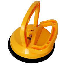 25kg suction cup, allows you to weigh and move heavy, flat objects, such as tiles, panes of glass, or wooden panels, ideal for light to medium lifting tasks