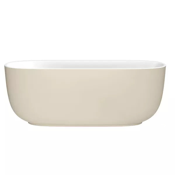 Baignoire BASTILLE îlot 170 x 80 Argile satinée - Immersion profonde, offrant un bain relaxant et enveloppant - Réf : E6D511-F84 By Jacob Delafon Paris