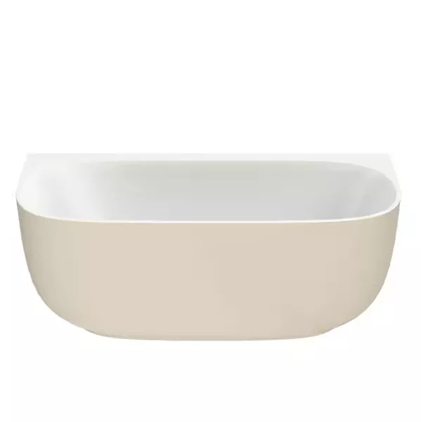 Baignoire BASTILLE îlot 170 x 80 Argile satinée - Immersion profonde, offrant un bain relaxant et enveloppant - Réf : E6D511-F84 By Jacob Delafon Paris
