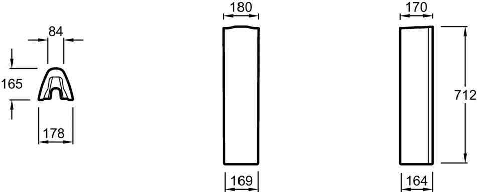 Column BRIVE E4444MA-00 only By Jacob Delafon Paris