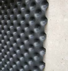 HDPE protection and drainage membrane - barrier against infiltration in underground structures - DRENTEX PROTECT 400 - Roll 2.00 M X 30.00 M = 60 M2