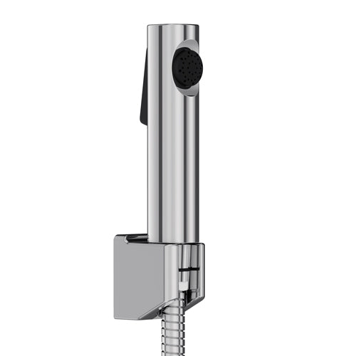 Douchette WC CÜFF Chrome avec support et flexible Chrome E98100-CP By Jacob Delafon Paris