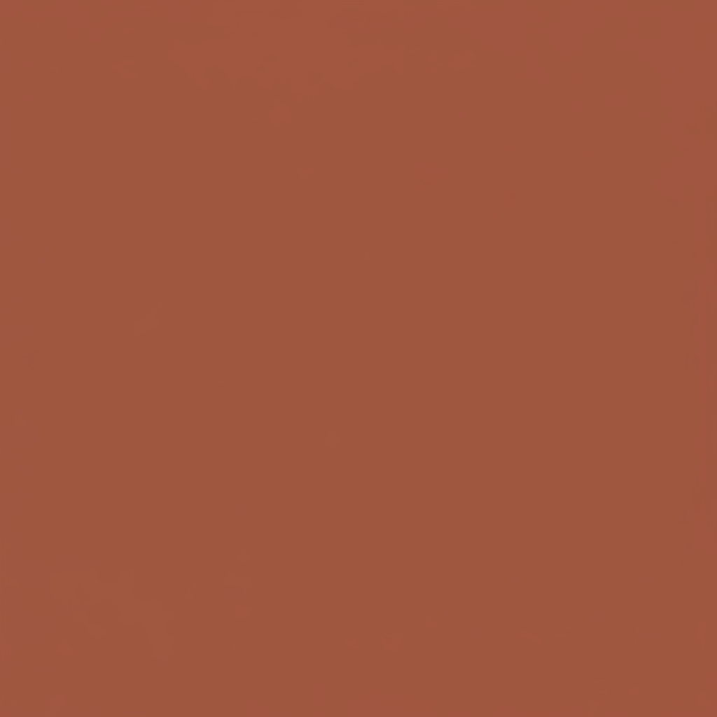 Juste le coloris terracotta mat sans rien d'autres.