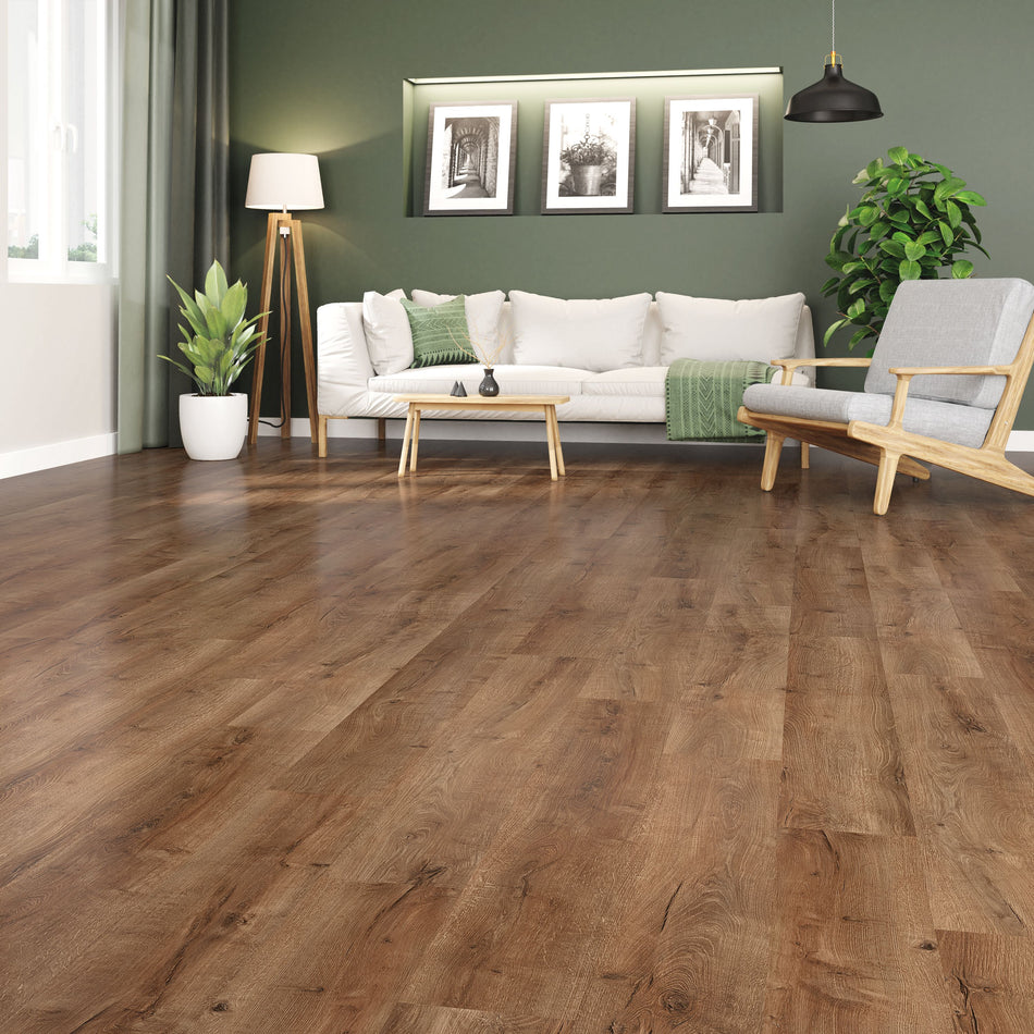 Parquet chêne GEDIZ 716 Premium HDF - AC4-32 usage bureau et résidentiel - LG : 1200MM et Lg 192,5MM
