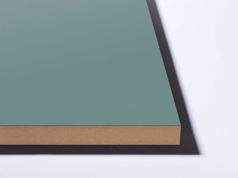 Panneau MDF Mat revêtu sur 2 faces Premium - E1 (EN ISO 12460-3) - 2880 X 1220 X Ep : 18MM - 12 coloris au choix - Conforme norme NF EN 622-5