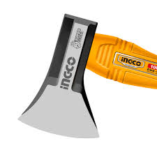 Hache 600g, tête forgée acier carbone 45#. Manche fibre de verre.