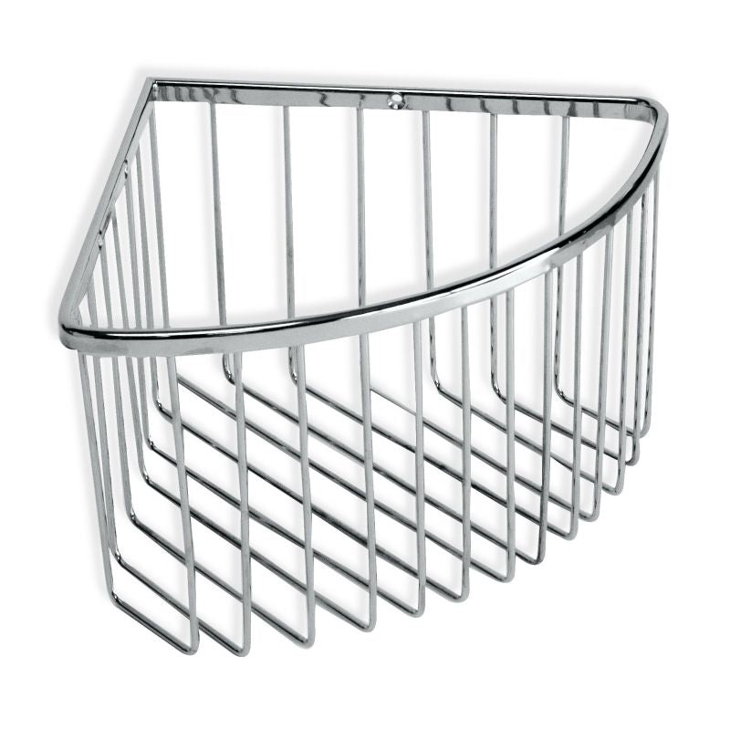 Toilet paper holder, chrome finish combined with stainless steel, 128*50*105 mm - RONDA 6646800